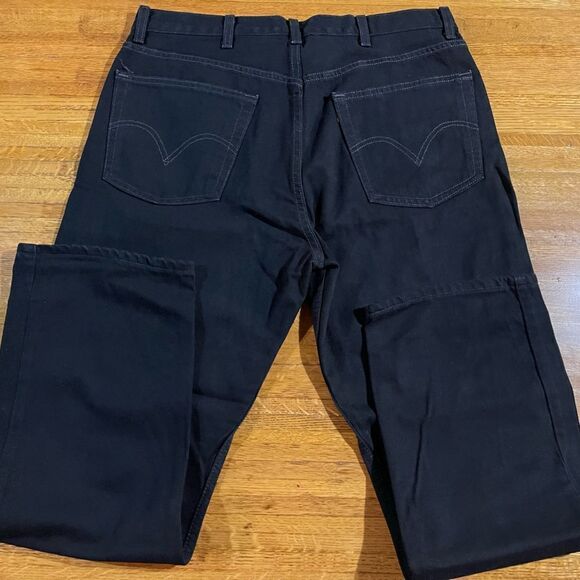 Levi Regular Fit 505 Men’s Jeans Black 40x32 NWT - Picture 6 of 9